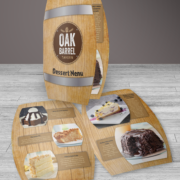 Oak Barrel Tavern Dessert Menu